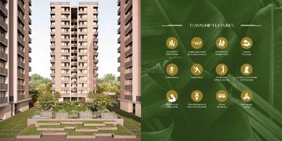 Image of 2400 Sq.ft 4 BHK Apartment / Flat for rent in Shivalik Green View, Shantigram, Ahmedabad for Rs. 45000