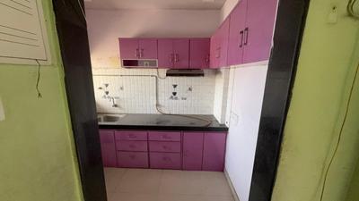 Kitchen Image of 600 Sq.ft 1 BHK Apartment / Flat for sale in Kasarvadavali Thane for Rs. 5800000