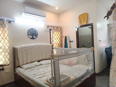 Bedroom Image of 2400 Sq.ft 4 BHK Independent House for rent in Vidyaranyapura Bengaluru for Rs. 55000