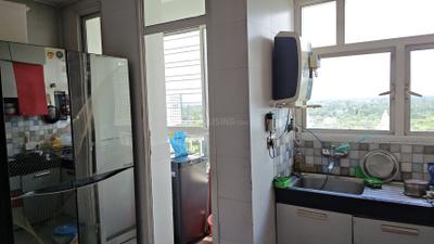 Kitchen Image of 2200 Sq.ft 3 BHK Apartment / Flat for sale in Unitech Uniworld City, New Town Kolkata for Rs. 20000000
