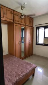 Bedroom Image of 950 Sq.ft 2 BHK Apartment / Flat for rent in Eversmile Jasmine Towers, Thane West Thane for Rs. 45000