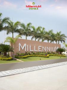Image of 2000 Sq.ft Residential Plot / Land for sale in Millennium Town, Sanwer, Indore for Rs. 7400000