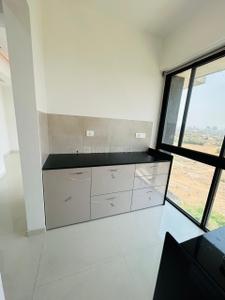 Kitchen Image of 860 Sq.ft 1 BHK Apartment / Flat for rent in Marathon Nexworld Aura, Dombivli East Thane for Rs. 13000