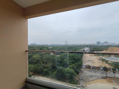 Balcony Image of 1200 Sq.ft 2 BHK Apartment / Flat for rent in BSCPL Bollineni Bion, Kondapur Hyderabad for Rs. 56000
