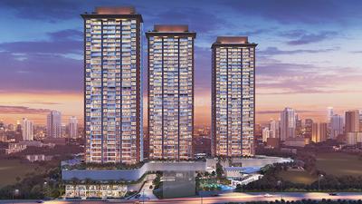 Image of 999 Sq.ft 2 BHK Apartment / Flat for sale in Godrej Emerald, Thane West, Thane for Rs. 12000000