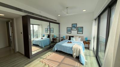 Bedroom Image of 1400 Sq.ft 3 BHK Apartment / Flat for sale in Khar Danda Mumbai for Rs. 96800000