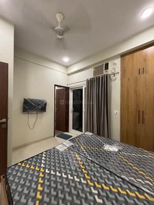 Bedroom Image of 800 Sq.ft 1 BHK Builder Floor for rent in Sector 40 Gurgaon for Rs. 30000