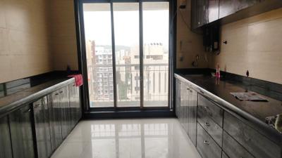 Kitchen Image of 2650 Sq.ft 4 BHK Apartment / Flat for rent in Platinum The Springs, Kalamboli Navi Mumbai for Rs. 65000