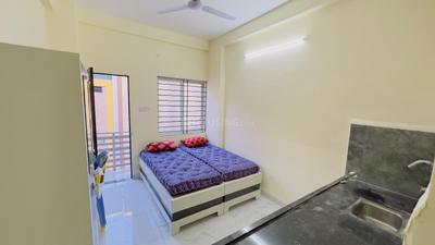 Bedroom Image of 566 Sq.ft 1 RK Builder Floor for rent in Vishnu Puri Colony Indore for Rs. 8500