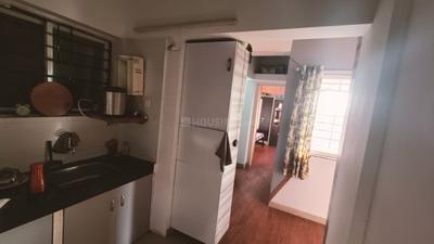 Kitchen Image of 650 Sq.ft 1 BHK Apartment / Flat for rent in Warje Pune for Rs. 25000