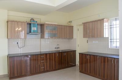Kitchen Image of 1658 Sq.ft 3 BHK Apartment / Flat for rent in R.K. Hegde Nagar Bengaluru for Rs. 39000