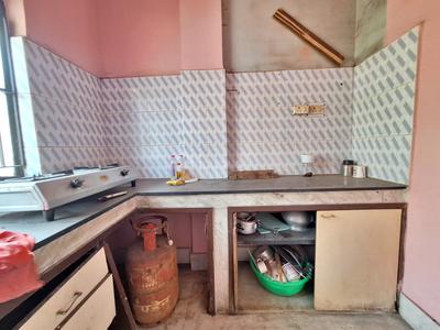 Kitchen Image of 1250 Sq.ft 3 BHK Apartment / Flat for sale in Kalikapur, EM Bypass Kolkata for Rs. 5400000