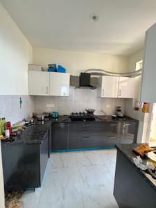 Kitchen Image of 850 Sq.ft 2 BHK Apartment / Flat for rent in DD Altura, Gazipur Zirakpur for Rs. 30000