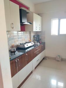 Kitchen Image of 1200 Sq.ft 3 BHK Apartment / Flat for rent in Dreamz Infra Sangam, BTM Layout Bengaluru for Rs. 36789