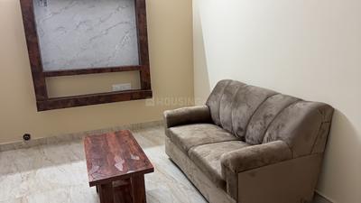 Living Room Image of 707 Sq.ft 1 BHK Apartment / Flat for rent in Bilekahalli Bengaluru for Rs. 25999