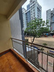 Balcony Image of 1330 Sq.ft 3 BHK Apartment / Flat for rent in South City Garden, Behala Kolkata for Rs. 35000