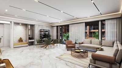 Hall Image of 3510 Sq.ft 4 BHK Apartment / Flat for sale in Randesan Gandhinagar for Rs. 16000000