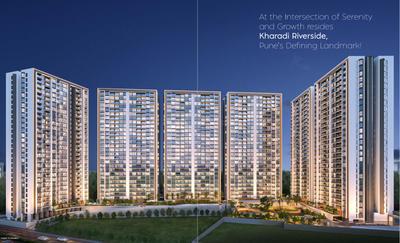Image of 1180 Sq.ft 2 BHK Apartment / Flat for sale in Mantra Melange, Kharadi, Pune for Rs. 11000000