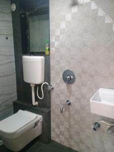 Common Bathroom Image of 700 Sq.ft 1 BHK Apartment / Flat for sale in Charms City, Titwala Thane for Rs. 3500000
