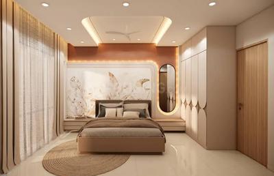 Bedroom Image of 2152 Sq.ft 4 BHK Apartment / Flat for rent in Shreepad Park Arena, Pal Surat for Rs. 70000