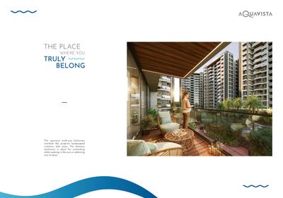 Image of 2448 Sq.ft 3 BHK Apartment / Flat for sale in Aarsh Aquavista, Chharodi, Ahmedabad for Rs. 12240000
