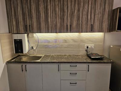 Kitchen Image of 435 Sq.ft 1 RK Studio for rent in Paramount Pine And Oak Studio, Surajpur Greater Noida for Rs. 18000