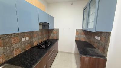 Kitchen Image of 1300 Sq.ft 3 BHK Apartment / Flat for rent in Hero Homes, Sector 104 Gurgaon for Rs. 39000