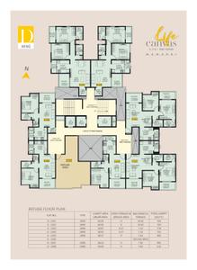 Image of 990 Sq.ft 2 BHK Apartment / Flat for sale in Vighnaharta Life Canvas, Mamurdi, Pune for Rs. 5700000