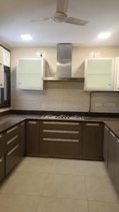 Kitchen Image of 1800 Sq.ft 3 BHK Builder Floor for rent in Hauz Khas New Delhi for Rs. 140000