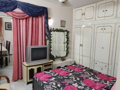 Bedroom Image of 900 Sq.ft 2 BHK Builder Floor for rent in Lajpat Nagar New Delhi for Rs. 40000