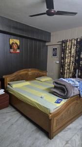 Bedroom Image of 1250 Sq.ft 2 BHK Builder Floor for rent in Gomti Nagar Lucknow for Rs. 16000