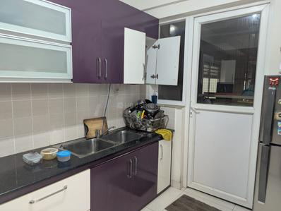 Kitchen Image of 1320 Sq.ft 2 BHK Apartment / Flat for rent in Puravankara Westend, GB Palya Bengaluru for Rs. 60000