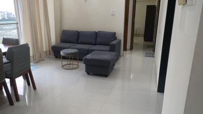 Living Room Image of 900 Sq.ft 2 BHK Apartment / Flat for rent in Akshar Elementa, Tathawade Pune for Rs. 32000