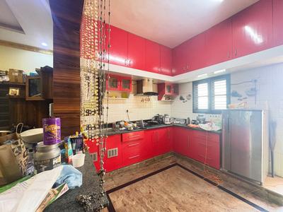 Kitchen Image of 1200 Sq.ft 2 BHK Independent House for rent in New Tippasandra Bengaluru for Rs. 45000