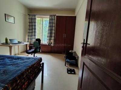 Bedroom Image of 1100 Sq.ft 2 BHK Apartment / Flat for rent in Nyati Ambience, Mohammed Wadi Pune for Rs. 24000