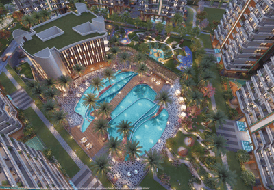 Image of 2046 Sq.ft 3 BHK Apartment / Flat for sale in County Jade County, Wave City, Ghaziabad for Rs. 27588600