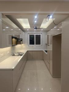 Kitchen Image of 2200 Sq.ft 3 BHK Builder Floor for rent in Sector 4 Gurgaon for Rs. 30500
