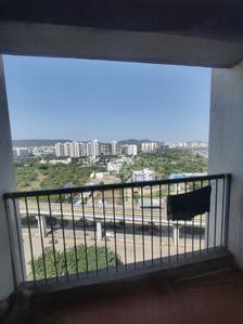 Balcony Image of 523 Sq.ft 1 BHK Apartment / Flat for rent in TCG The Cliff Garden, Hinjawadi Phase 3 Pune for Rs. 21000