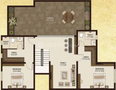 Image of 1746 Sq.ft 3 BHK Apartment / Flat for sale in Legacy Salvador, Yelahanka, Bengaluru for Rs. 26300000