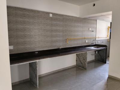 Kitchen Image of 2000 Sq.ft 3 BHK Apartment / Flat for sale in Kavisha The Canvas, South Bopal Ahmedabad for Rs. 10000000