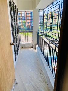 Balcony Image of 1500 Sq.ft 3 BHK Apartment / Flat for sale in New Town Kolkata for Rs. 8700000