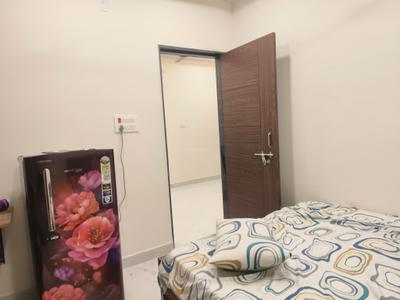 Bedroom Image of 795 Sq.ft 1 BHK Apartment / Flat for rent in Kondapur Hyderabad for Rs. 25000