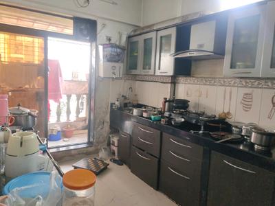 Kitchen Image of 1450 Sq.ft 3 BHK Apartment / Flat for rent in Nilambari, Airoli Navi Mumbai for Rs. 67000