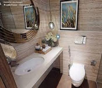 Bathroom Image of 684 Sq.ft 1 BHK Apartment / Flat for rent in Lodha Palava Premier, Dombivli East Thane for Rs. 13000