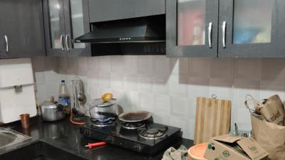 Kitchen Image of 585 Sq.ft 1 BHK Apartment / Flat for sale in Aditya Urban Homes Phase 1A, Bamheta Village Ghaziabad for Rs. 3500000