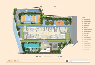 Image of 900 Sq.ft 2 BHK Apartment / Flat for sale in Aanya Crystal Antras, Thane West, Thane for Rs. 19000000