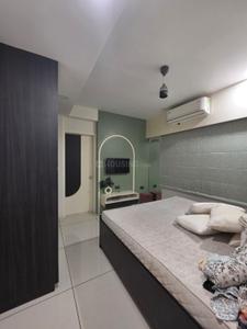 Bedroom Image of 1600 Sq.ft 3 BHK Apartment / Flat for rent in Darshanam Club Life, Undera Vadodara for Rs. 55000