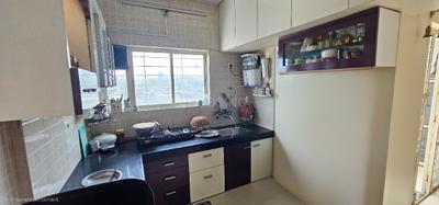 Kitchen Image of 800 Sq.ft 2 BHK Apartment / Flat for rent in VJ Yashone Wakad Central, Wakad Pune for Rs. 39000