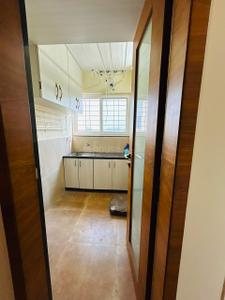 Kitchen Image of 1600 Sq.ft 3 BHK Apartment / Flat for rent in S K Venkateshwara Heights, Baner Pune for Rs. 60000