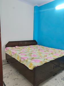 Bedroom Image of 450 Sq.ft 1 BHK Builder Floor for sale in Dabri New Delhi for Rs. 2700000